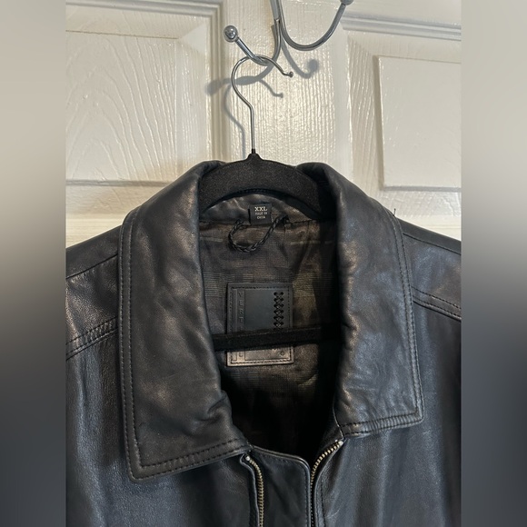 Robert Comstock Light Weight Leather Jacket XXL Men’s - Picture 11 of 15